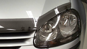 Защита фар EGR Volkswagen Golf 5 2005-2008 карбон
