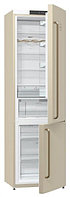 Отдельностоящий холодильник  Gorenje 60 см кремовый NRK621CLI