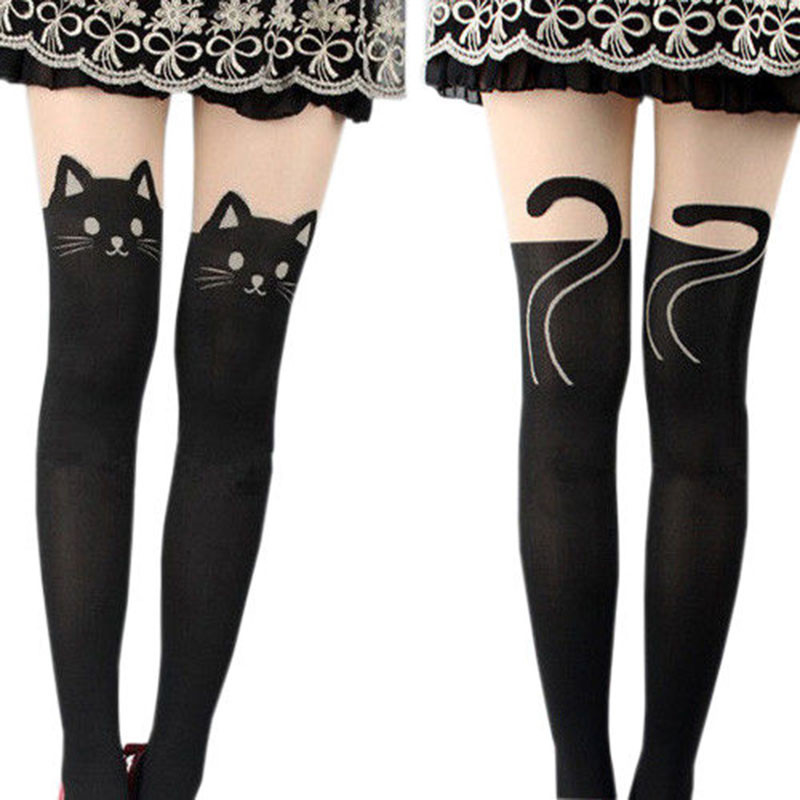 Колготки с рисунком Kitty