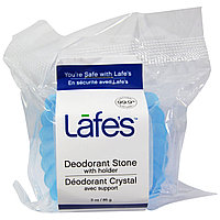 Lafe's Natural Body Care, Каменный дезодорант, натуральный (85 г). 