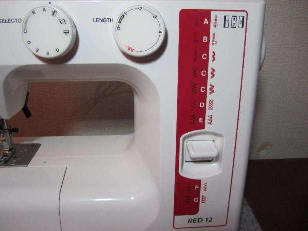 Швейная машинка Janome RED 12 - фото 3 - id-p37568687