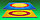 Ковер борцовский трехцветный 10х10м соревновательный, маты НПЭ толщина 5 см., фото 8