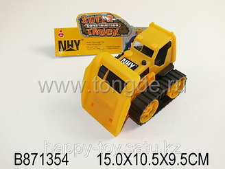 Трактор желтый "Супер грузовик" 871354