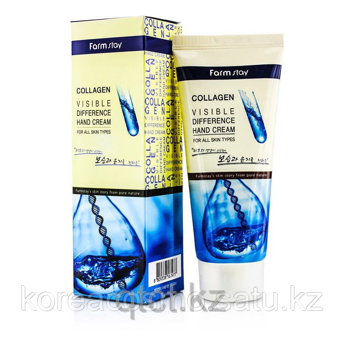 Крем для рук с коллагеном Farmstay Collagen Hand Cream,100мл
