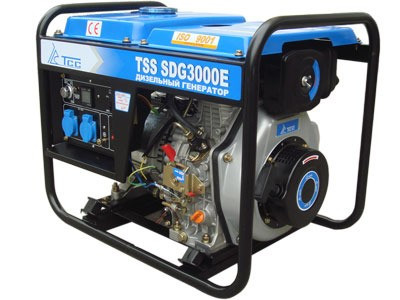 Дизельный генератор TSS SDG 3000E в Новосибирске, Томске, Кемерово, Барнауле, Иркутске.