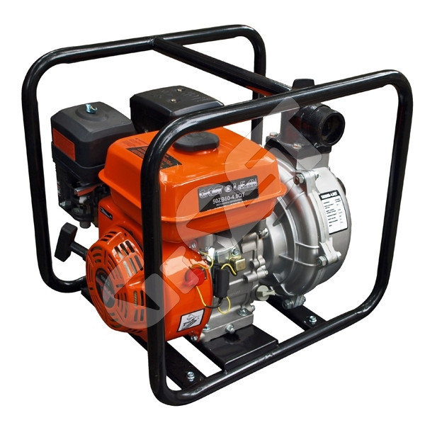 Мотопомпа бензиновая GROST-LIFAN 50ZB60-4.8QT высоконапорная (пожарная)