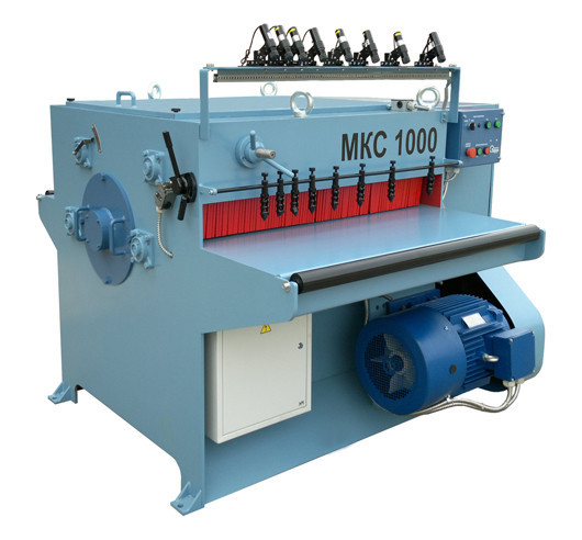 Кромкообрезной многопильный станок МКС-1000