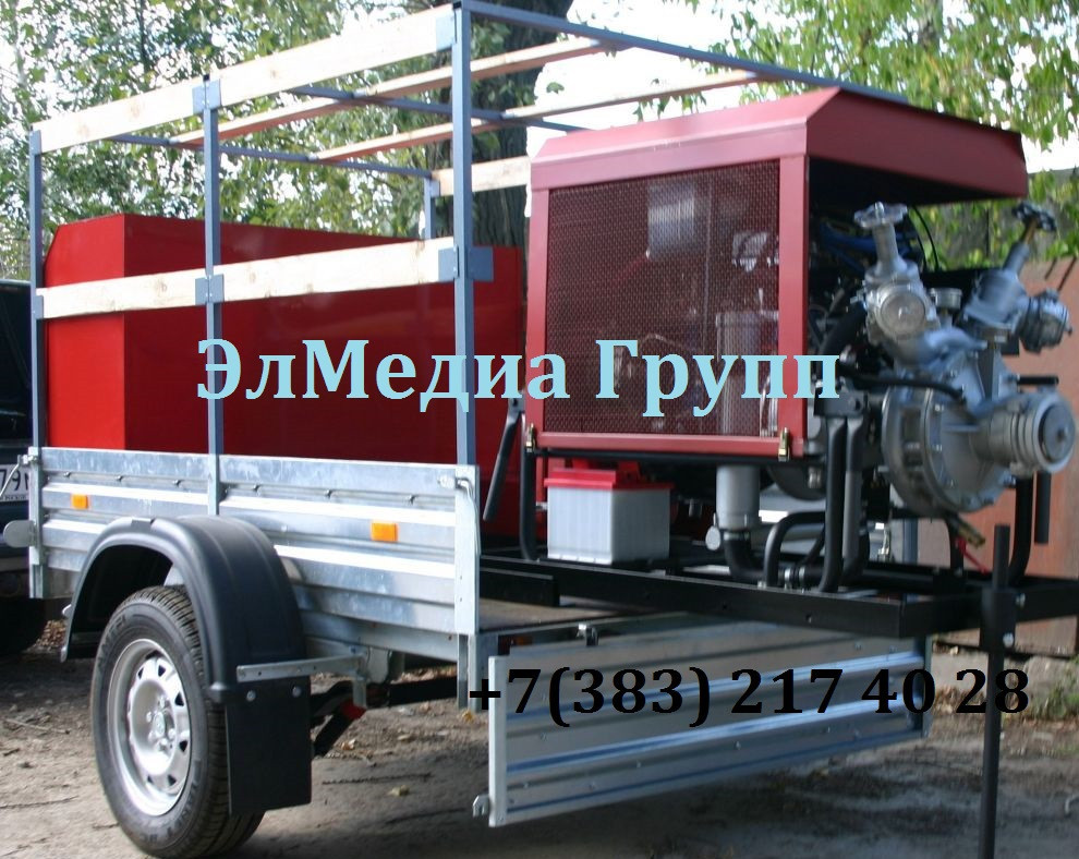 Мотопомпы высокого давления (пожарные)