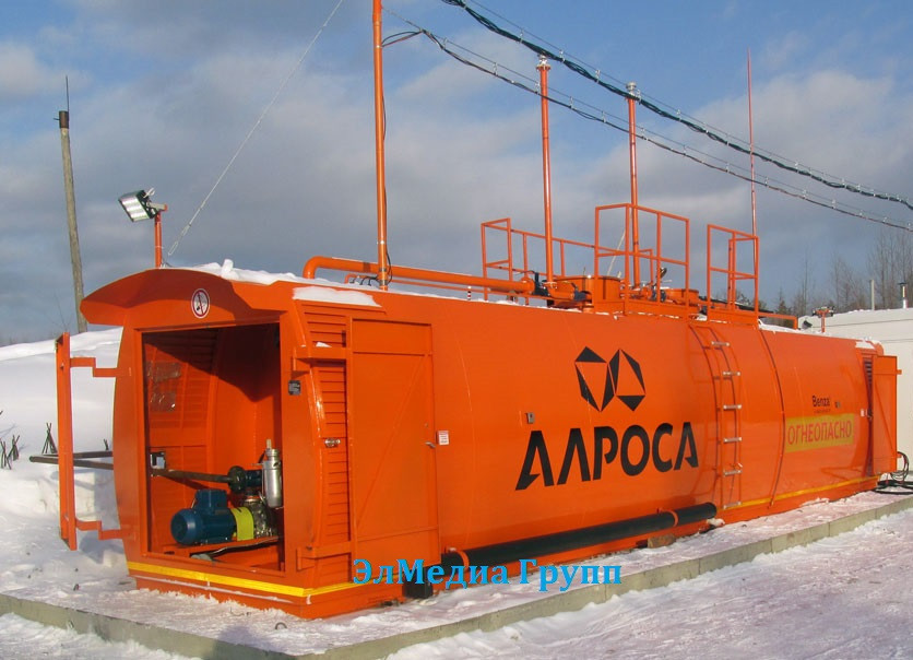 Контейнерный АЗС, мини АЗС, с резервуаров и без