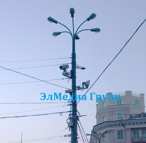 Мачта городского освещения