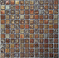 Шыныдан жасалған мозаика плиткасы