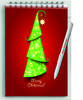 Изготовления новогодних блокнотов по индивидуальному заказу