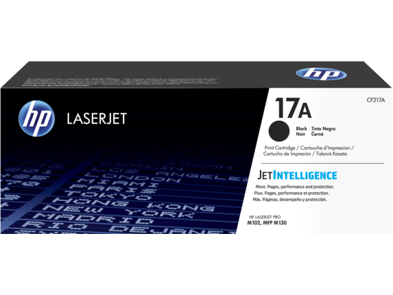 HP CF217A 17A Black LaserJet Оригинальный лазерный картридж картридж с тонером