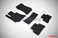 Коврики в салон Mercedes Benz E-w212 2010-2015 (Клетка)