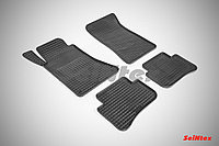 Коврики в салон Mercedes Benz C-w204 2008-2012 (Клетка) седан