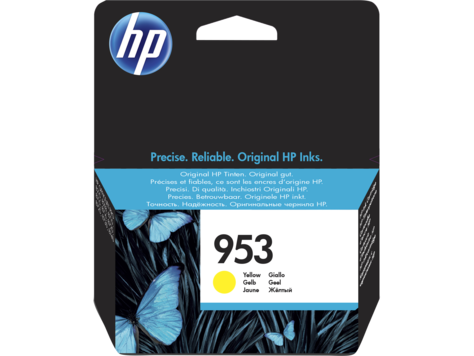 HP F6U14AE, Оригинальный струйный картридж, Желтый, HP 953.