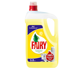 FAIRY Лимон, средство для ручного мытья посуды, 5л