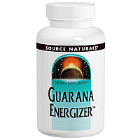 Source Naturals, Энергетик с гуараной, 60 таблеток.