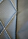 Комплект чехлов (комб.экокожа + перфорированная кожа) Лада Приора седан ВАЗ 2170 с 2011 г.в., фото 3