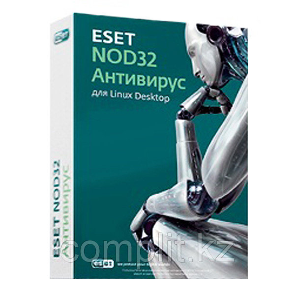 ESET NOD32 Антивирус для Linux Desktop - лицензия на 1 год на 3 ПК 