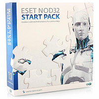 ESET NOD32 Start Pack - базовый комплект безопасности компьютера, лицензия на 1 год на 1ПК