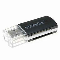 Считыватель смарт-карт "SIYOTEAM Card Reader All in one USB 2.0(M2,MS Duo,MS Pro Duo,RS MMC...),M:SY-596"