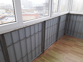 Балкон под ключ по адресу Кошкарбаева 34 3