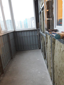 Балкон под ключ по адресу Кошкарбаева 34 13