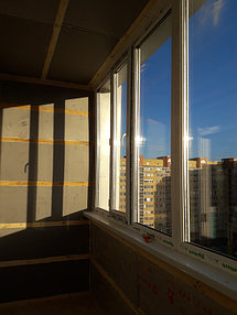 Балкон под ключ по адресу Кошкарбаева 34 27