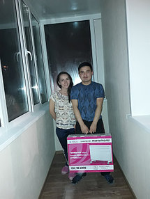 Балкон под ключ по адресу Кошкарбаева 34 48