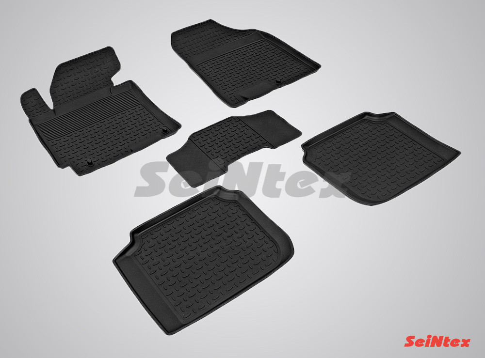 Коврики в салон KIA Cerato 2013+ (Высокий борт), фото 1