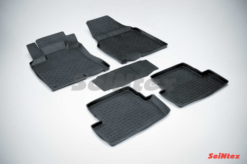 Коврики в салон Nissan QASHQAI 2007-2010 (Высокий борт)