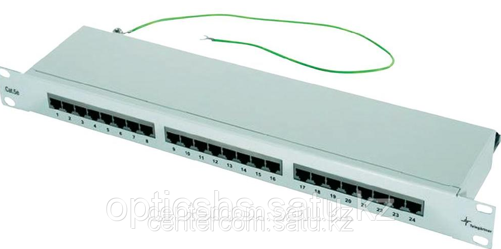 Патч-панель FTP 5е 24-порта 1U 19" Telegartner - фото 1 - id-p2326723
