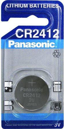 Батарейка   CR 2412 Panasonic таблетка 1шт