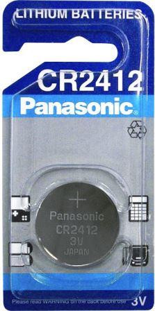 Батарейка CR 2412 Panasonic ,таблетка 1шт - фото 1
