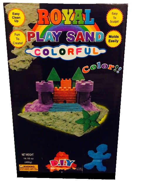 Кинетический песок для детей "Royal Рlay Sand" синий - фото 1 - id-p37899517
