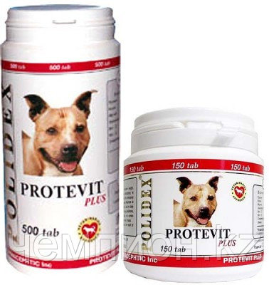 POLIDEX Protevit plus, Полидекс, витамины для улучшения обмена в-в, уп. 500 табл