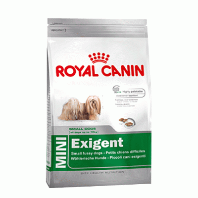 ROYAL CANIN Mini Exigent, Роял Канин корм для мелких собак, привередливых в питании, уп. 3 кг