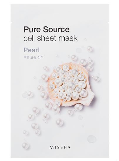 Pure Source Cell тканевая маска с экстрактом жемчуга