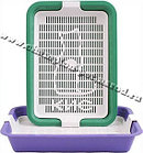 *КИСС* туалет для кошек с сеткой малый, 32,5х23,5х5см