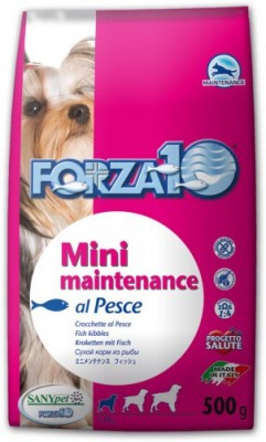 14077 Forza10 Mini Adult Maintenance, Форца10 корм из рыбы для собак мелких пород, уп. 4кг. - фото 2 - id-p38021802
