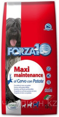 101197 Forza10 Maxi maintenance, Форца10 корм из оленины с картофелем для собак крупных пород, уп. 15кг.