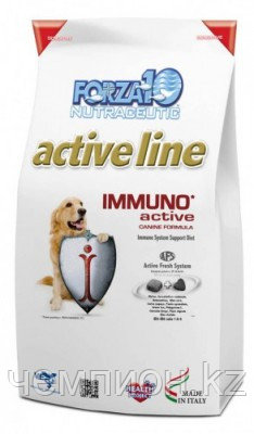 203 815 Forza10 Immuno Active Cane, Форца10 корм при различных нарушениях иммунной системы, 10кг.