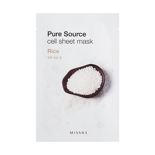 Pure Source Cell тканевая маска с экстрактом риса 