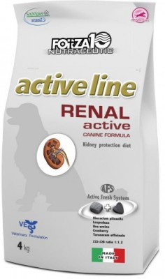 100893 Forza10 Renal Active cane, Форца 10 диетический корм для собак для защиты почек, 4 кг. - фото 1 - id-p38022337