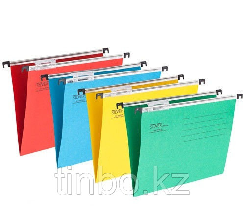 Подвесной файл для файл-кабинета Желтый, Зеленый, Красный, Синий A4+