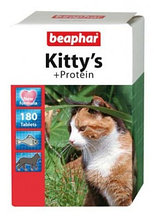BEAPHAR Kitty*s Protein, Беафар Протеин, сердечки с протеином, уп. 180 табл.