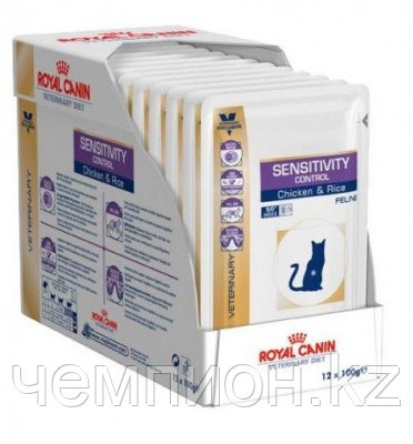Royal Canin Sensitivity Control Chicken & Rice S|O Feline Роял Канин консервы для кошек аллергией уп.12*85гр