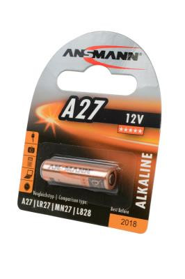 Батарейкa ANSMANN 27A, 12 В