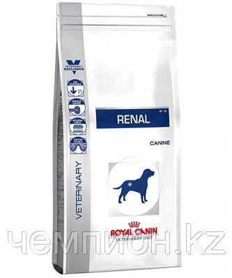 Royal Canin Renal Canine, Роял Канин диета при хронической почечной недостаточности собак, уп. 2кг.